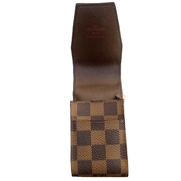 -CT0037 LIKE NEW Louis Vuitton Damier Ebene Cigarette Case - Picture 3 of 8